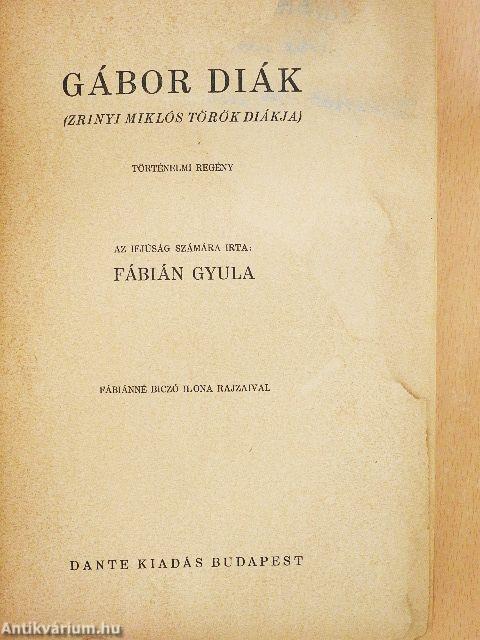 Gábor diák