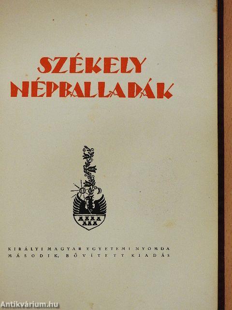 Székely népballadák