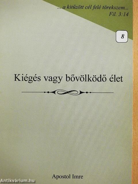 Kiégés vagy bővölködő élet