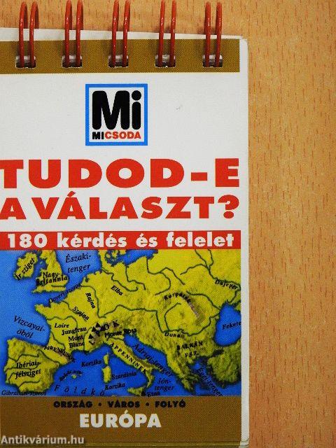 Tudod-e a választ? - Európa