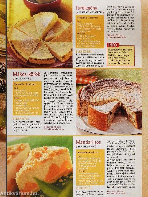 Torták és sütemények 2004/3.