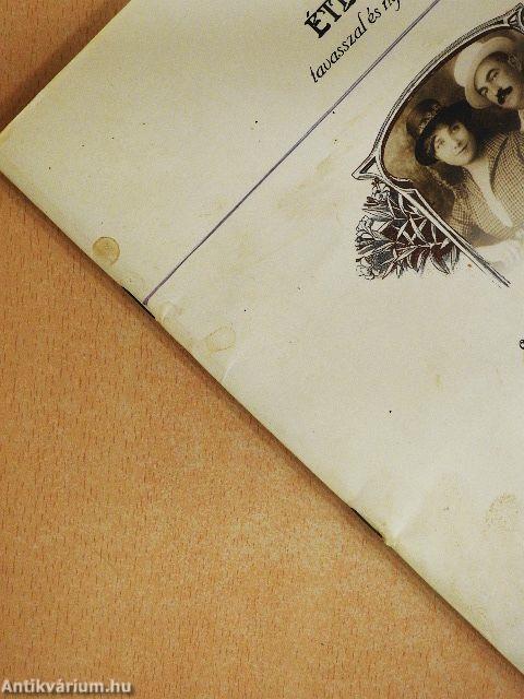 Étlap tavasszal és nyáron