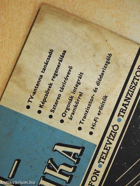 Rádiótechnika 1974. (nem teljes évfolyam)