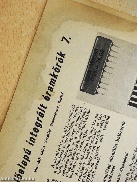 Rádiótechnika 1974. (nem teljes évfolyam)