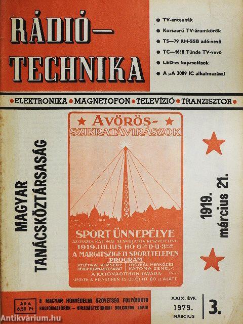 Rádiótechnika 1979. (nem teljes évfolyam)