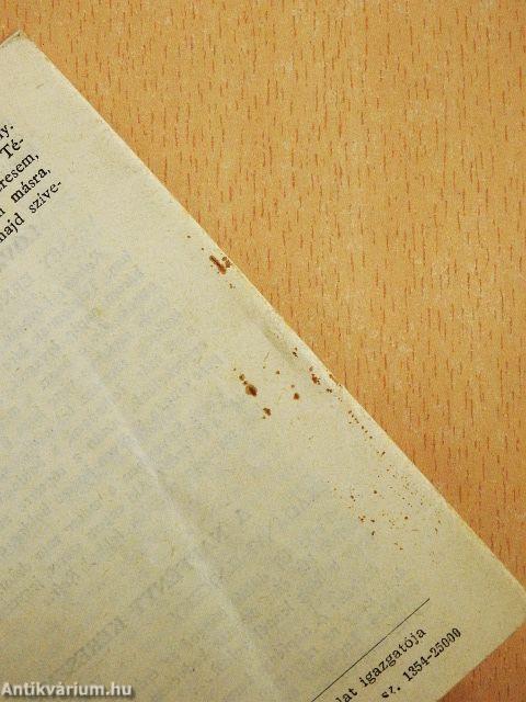 Válogatott dalszövegek 8.