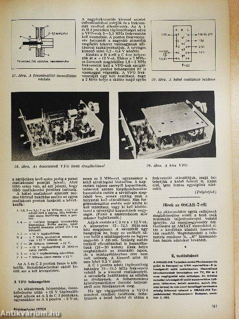 Rádiótechnika 1979. (nem teljes évfolyam)