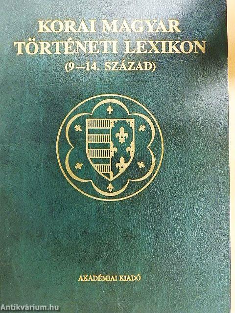Korai magyar történeti lexikon (9-14. század)