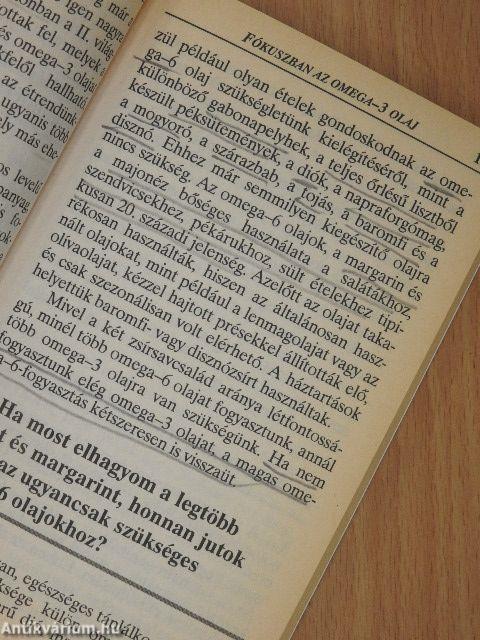 Fókuszban az omega-3 olaj