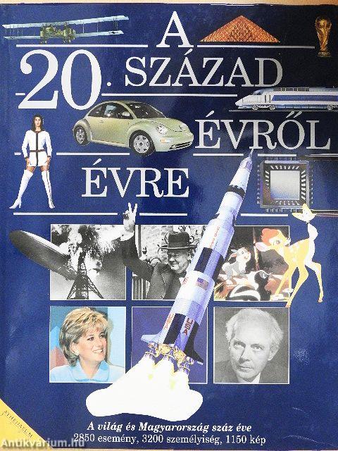 A 20. század évről évre