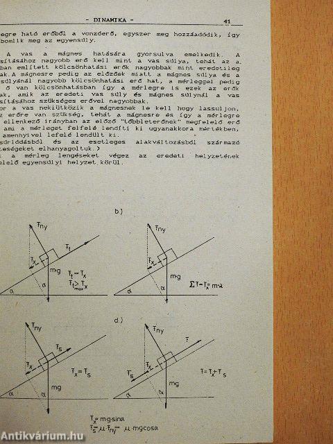Szakközépiskolai összefoglaló feladatgyűjtemény - Fizika - Megoldások I.