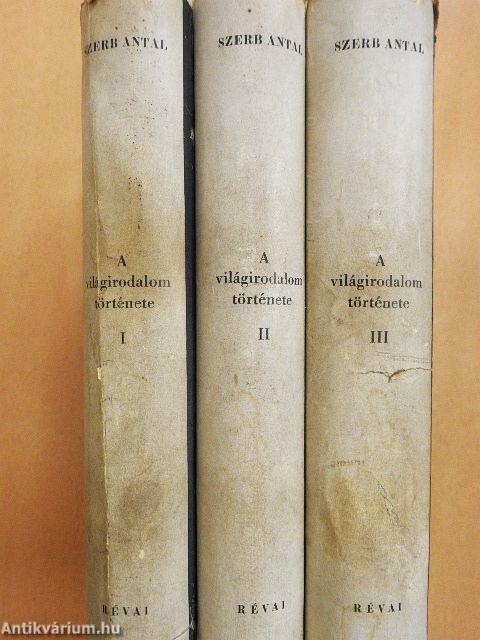 A világirodalom története I-III.