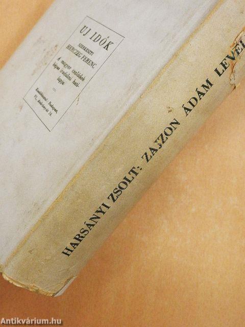 Zajzon Ádám levelei