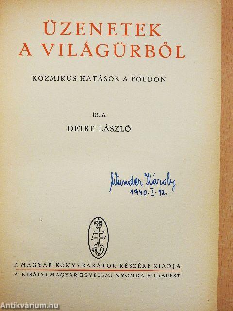 Üzenetek a világürből