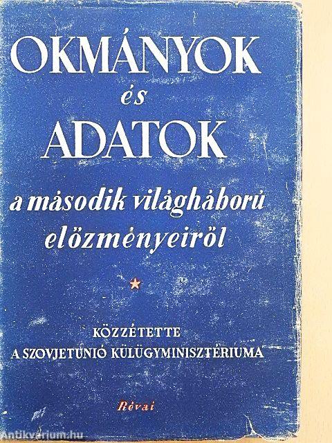 Okmányok és adatok I-II.