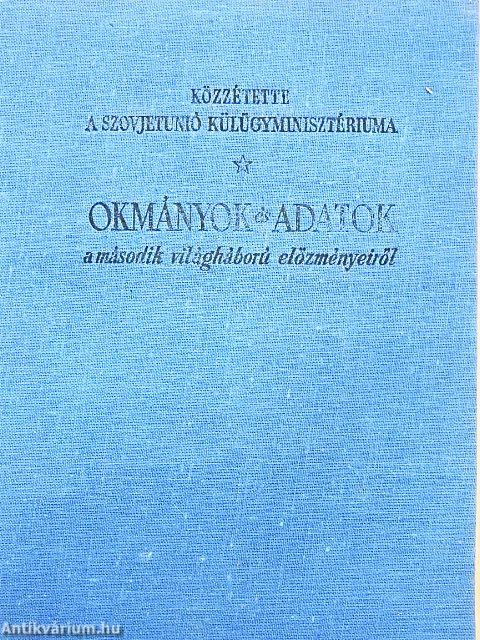 Okmányok és adatok I-II.