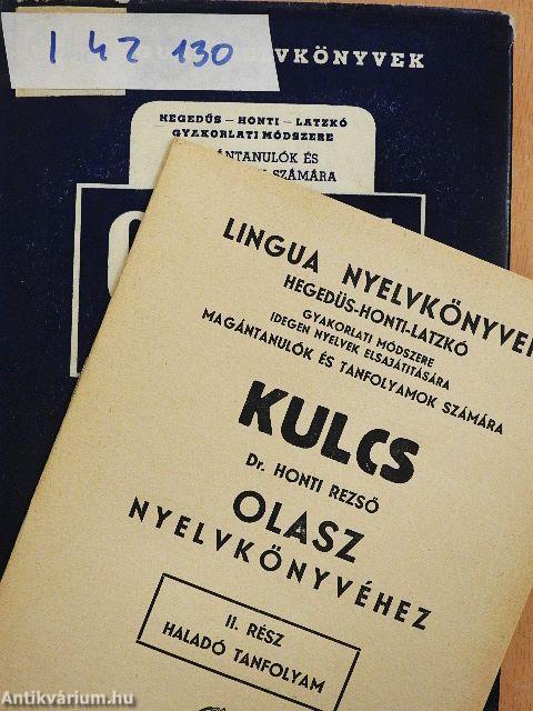 Olasz nyelvkönyv magántanulásra és tanfolyamok számára II.