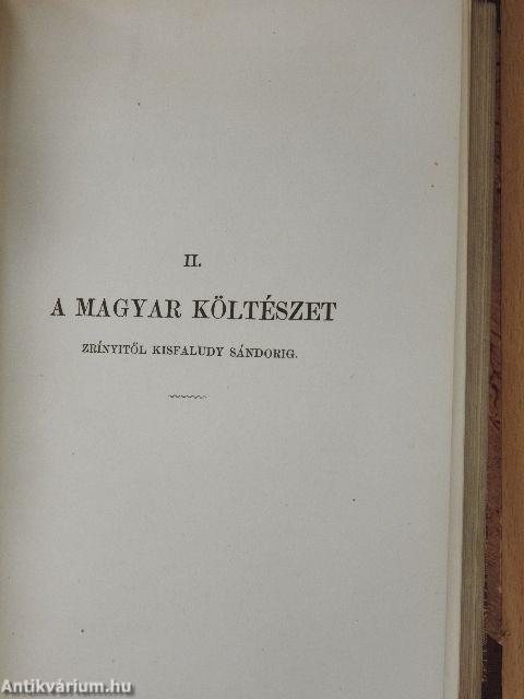 A magyar költészet története I-II.