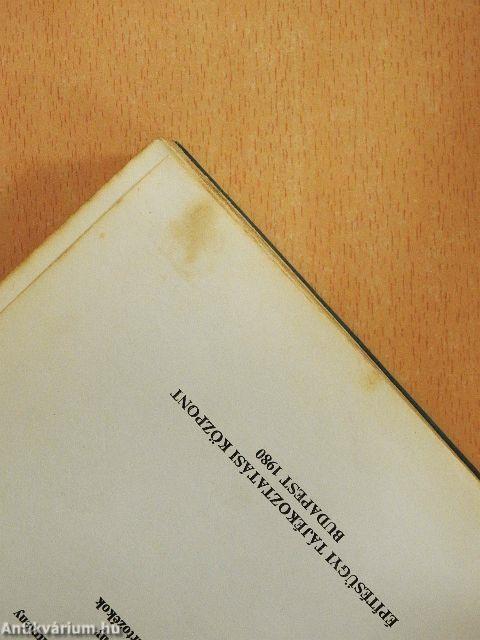 Építőipari költségszámítási normák 6.