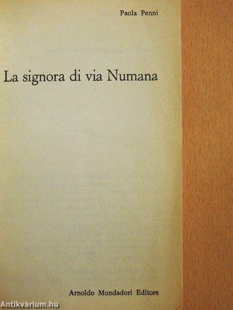 La signora di via Numana