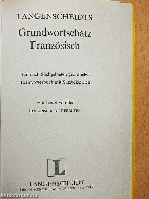 Langenscheidts Grundwortschatz Französisch