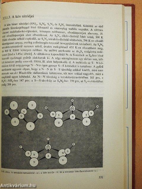 Szervetlen kémia I.