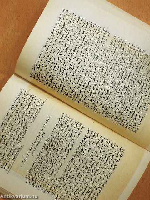 A modern biokémia alapkérdései