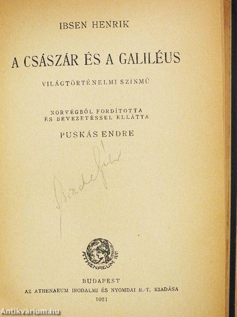 A császár és a Galiléus