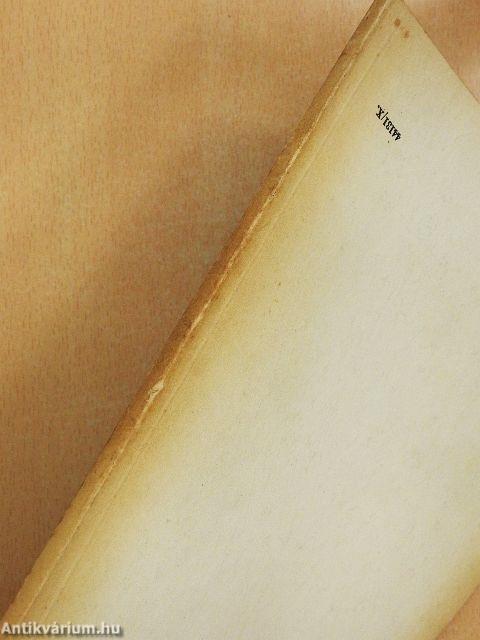 Műszaki matematikai gyakorlatok A. X.