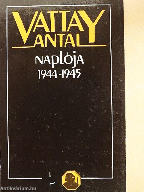 Vattay Antal naplója