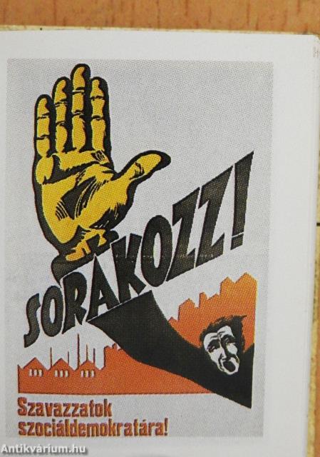 Politikai plakátok 1918-1984 (minikönyv) (számozott)