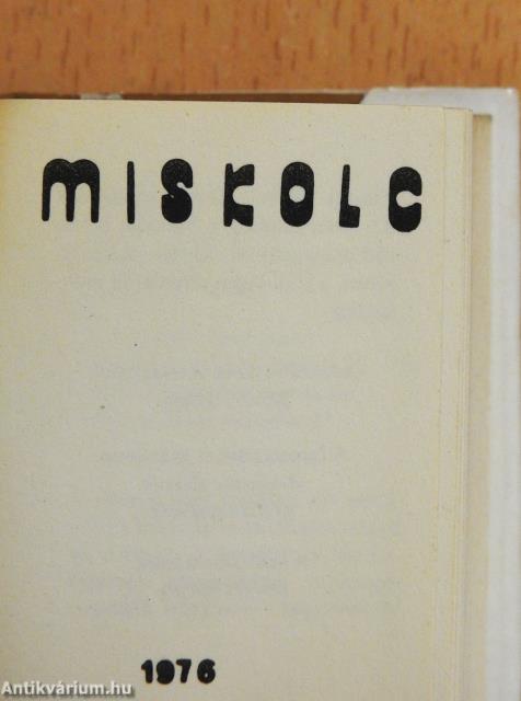 Miskolc (minikönyv)