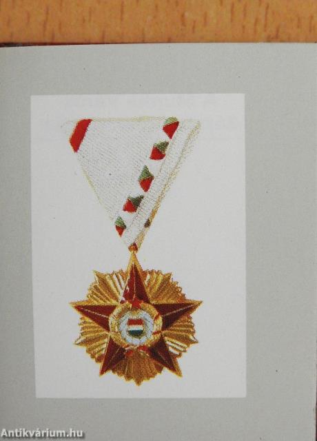 A Magyar Népköztársaság Elnöki Tanácsának kitüntetései (minikönyv) (számozott)