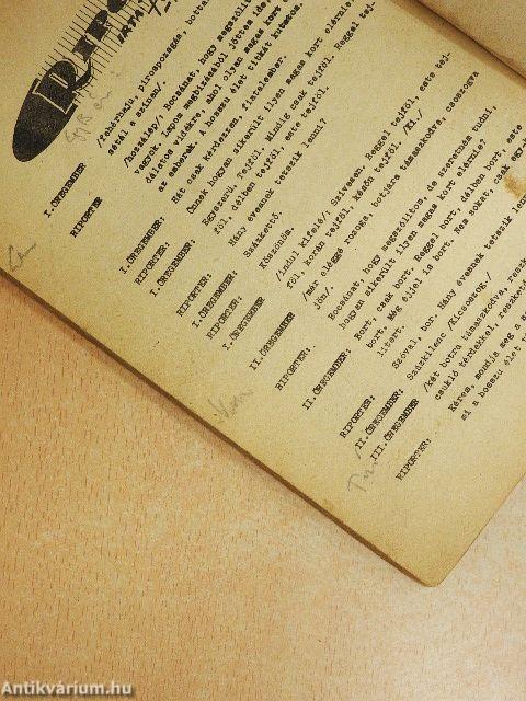 "Csak nem kell sokat beszélni"