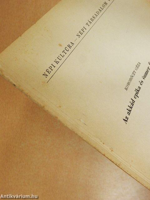 Az akkád epika és sumer forrásai