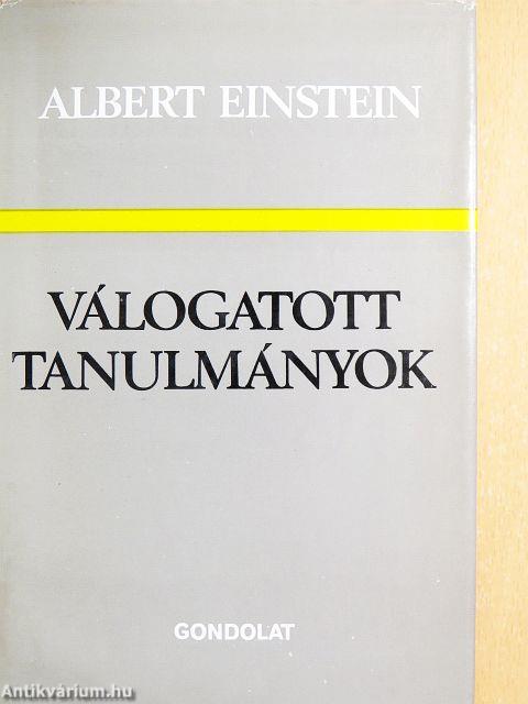 Válogatott tanulmányok