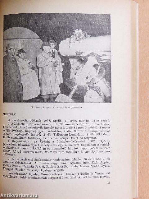 Csillagászati Évkönyv 1960