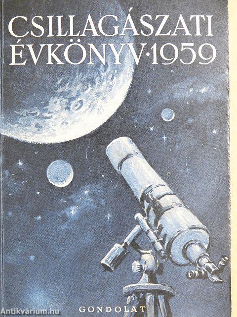 Csillagászati Évkönyv 1959.