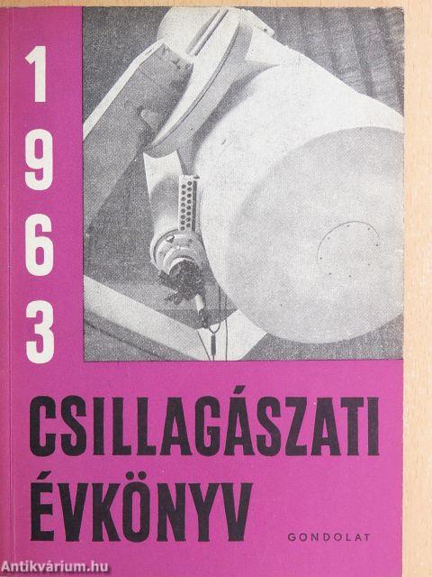 Csillagászati Évkönyv 1963.
