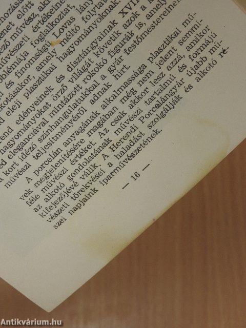 Herendi porcelánszobrok