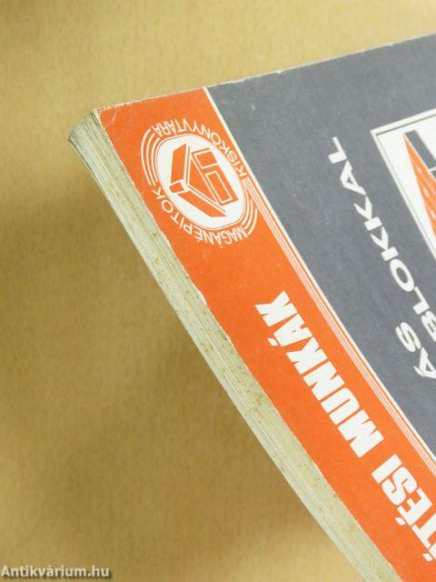 Falazás falazóblokkal