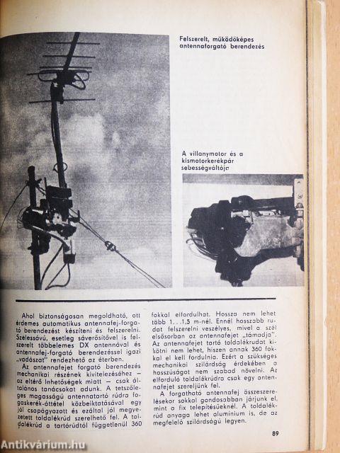 "DX" antennák, erősítők