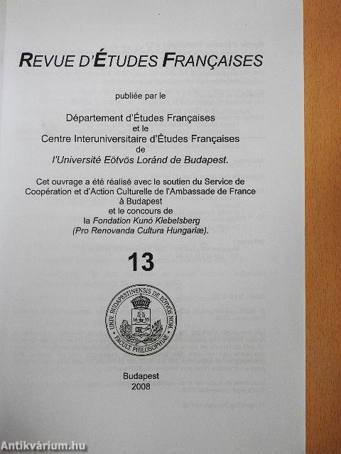 Le roman francais et hongrois dans les années 1930-1960