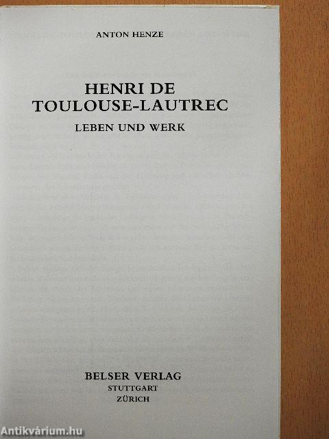 Henri de Toulouse-Lautrec