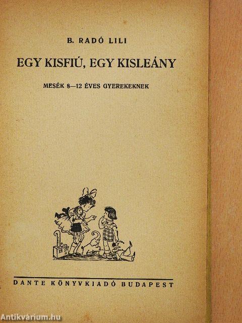 Egy kisfiú, egy kisleány