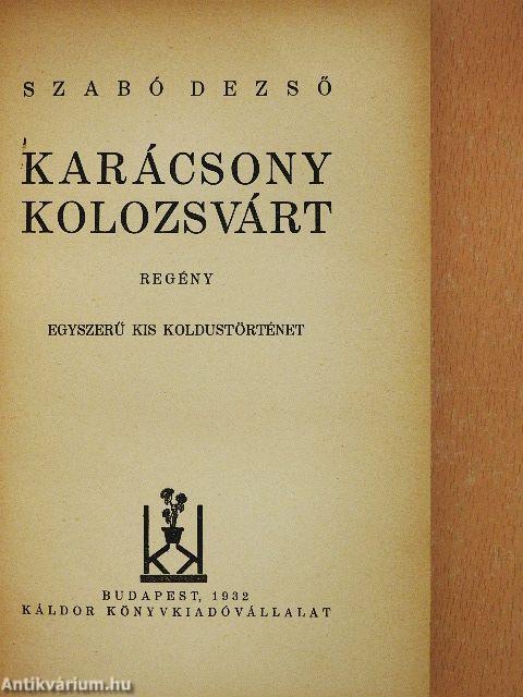 Karácsony Kolozsvárt