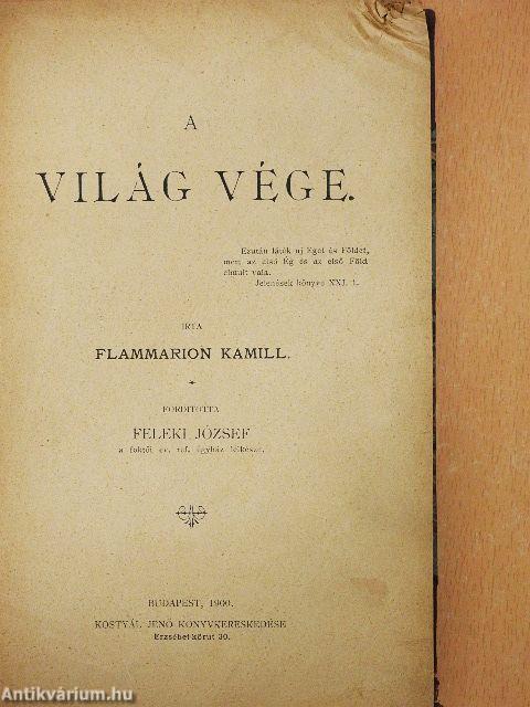 A világ vége (rossz állapotú)