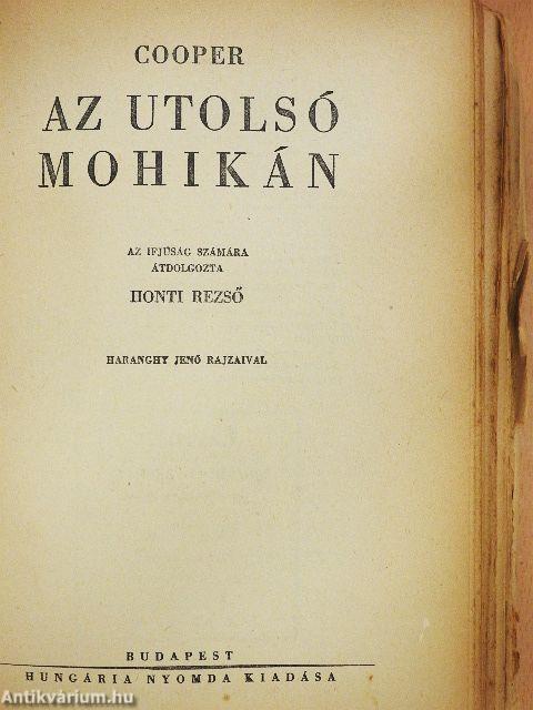 A nagy indiánuskönyv (rossz állapotú)