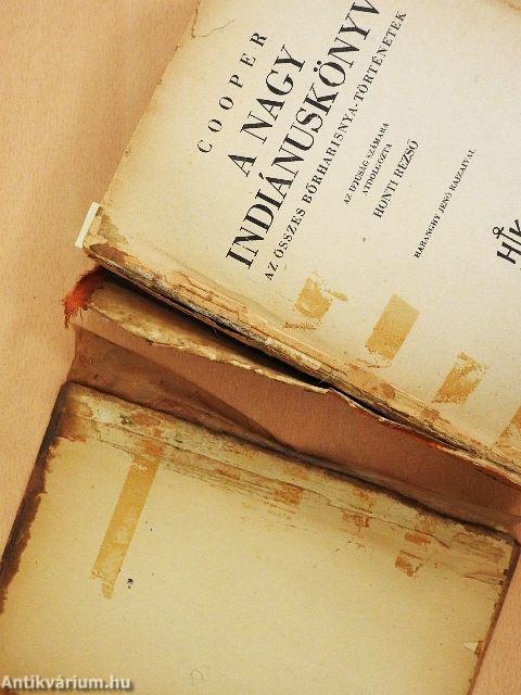 A nagy indiánuskönyv (rossz állapotú)