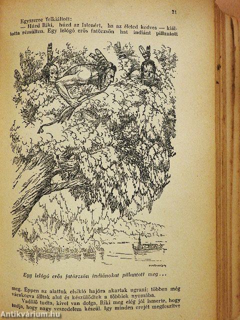 A nagy indiánuskönyv (rossz állapotú)